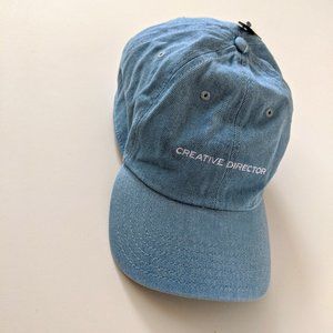 NWT Blue Hat Creative Director
